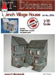 Diorama french village - 1/35,