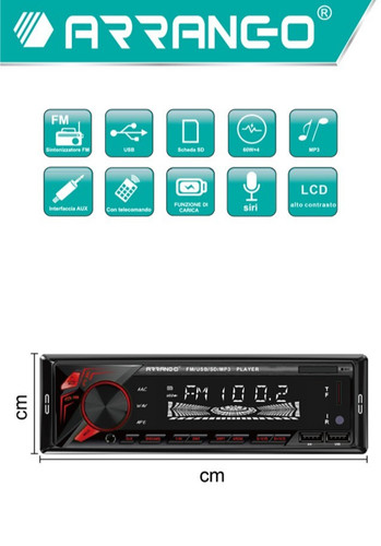 Autoradio arrango ac48908 - autoradio,