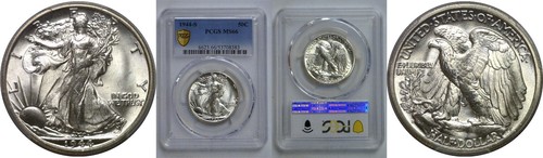 1944 mezzo dollaro walking - 1944-s,