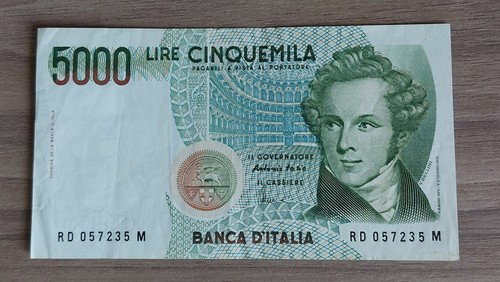 Banconota 5000 lire - banconota,
