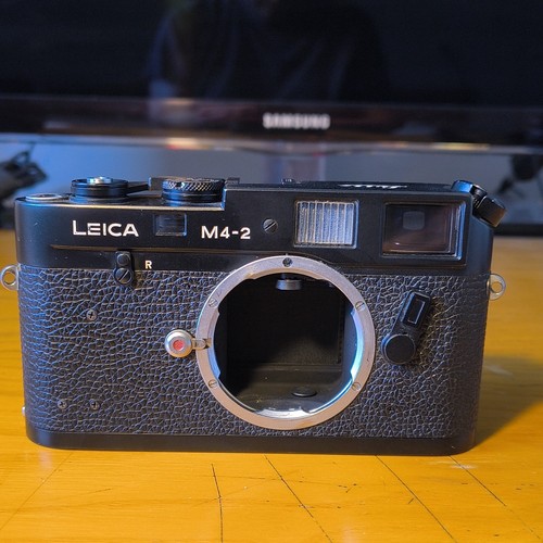 Leica nera fotocamera - m4-2,