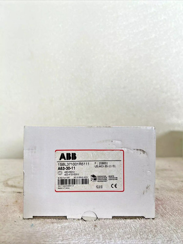 Contattore abb a63 11 - contattore,