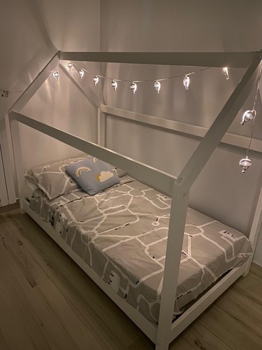 Struttura letto bianca - struttura,
