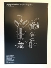 Poster Alan Fletcher/Pentagramma "Quest for Quality", Charles Eames