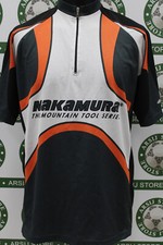 maglia ciclismo NAKAMURA TG L P227 bike shirt maillot trikot jersey camiseta