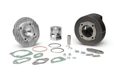 CILINDRO MKIII 136CC MALOSSI DM 57,5 + CVFL 2a serie CUFFIA ALTA VESPA 50 125 PK