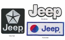 Patch toppe JEEP 3 pezzi auto