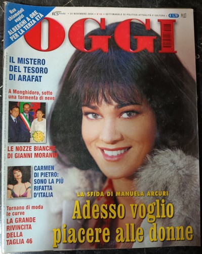 Oggi manuela arcuri - oggi, gianni