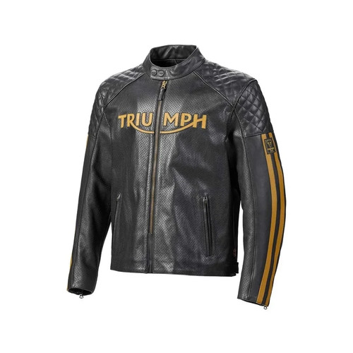 Triumph leather jacket - leather,