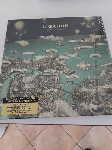 Ligabue giro del mondo box - del,
