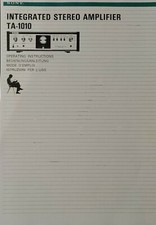 Sony TA-1010 Amplificatore