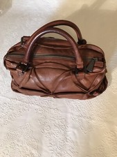 BORSA A SPALLA ORIGINALE COCCINELLE IN PELLE LAVORATA