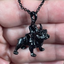 Collana con ciondolo Bulldog