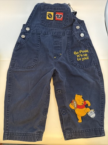 Salopette calcio vintage pooh - salopette,