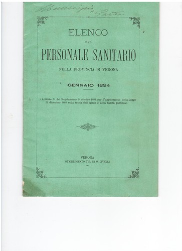 Verona elenco del personale - verona,