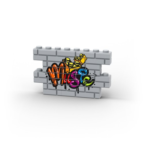 Muro graffiti stile - graffiti,