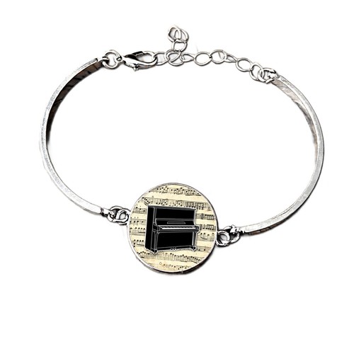Bracciale pianoforte - pianoforte, •