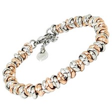 Bracciale Donna Intrecciato in Acciaio - Vari Colori e Stili Disponibili