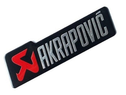 Adesivo akrapovic alta - adesivo,