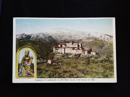 Cartolina santuario - cartolina, di