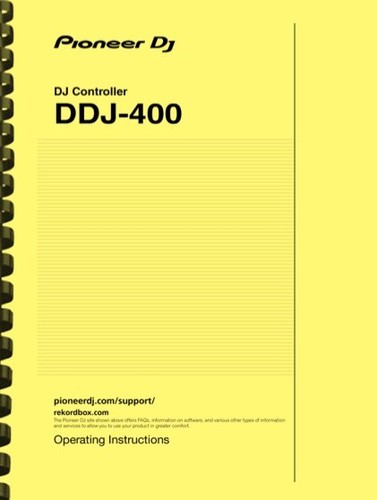 Pioneer ddj 400 - ddj-400, controller