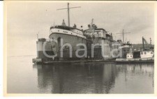 1970 BOMA (CONGO) Drague MATEBA au carénage dans le dock flottant - Photo 18x11