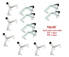 Raccordi per tubi in metallo 3/4" telaio serra per picco alto 10' x10'/20'/30'/40'