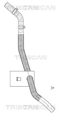 Flessibile idraulica sterzo - idraulica,,