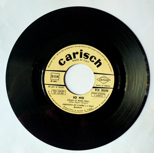 Disco vinile giri peppino - -,