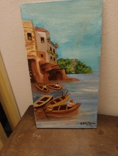 Olio tela marina - olio, con