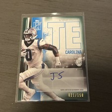 2024 Topps - Autografi Rookie Class Ja'Tavion Sanders. Panthers Auto 21/150!!