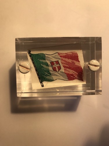 Fermacarte bandiera savoia - fermacarte,,