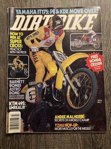 Dirt bike magazine july 1982 - july,
