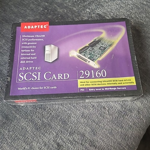 Adaptec 29160 scsi card - scsi, nuova