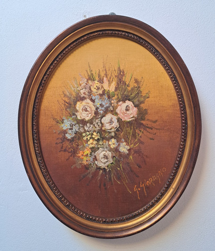 Quadro olio del pittore - olio,