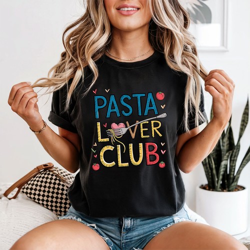 Shirt donna pasta lover club - donna,