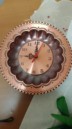 Orologio parete rame - orologio,