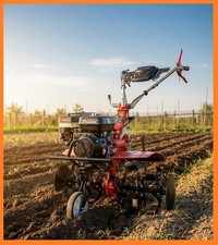 Motozappa benzina a scoppio 4 tempi 7,5 cavalli larghezza lavoro 90 cm per Orto