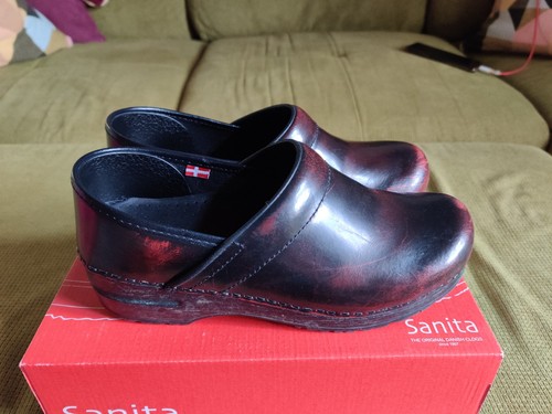 Scarpe donna sanita bordeaux - scarpe,