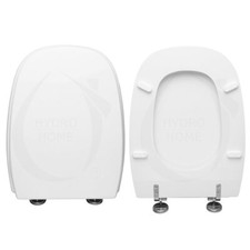 Copriwater Square Pozzi Ginori legno rivestito in resina poliestere bianco