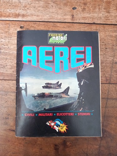 Album figurine motori aerei - figurine,