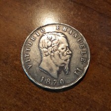 VITTORIO EMANUELE II - 5 Lire