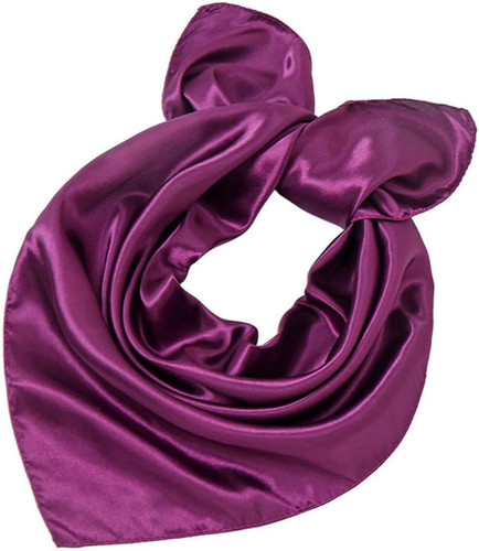 Sciarpa quadrata raso donna - sciarpa, da