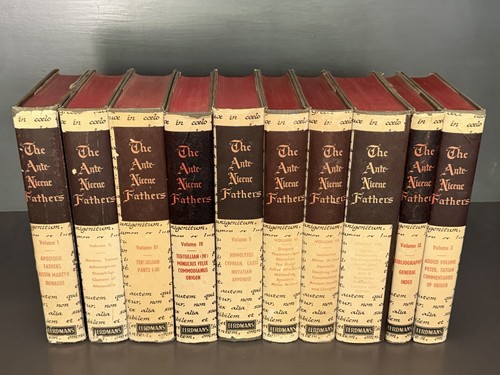 Ante nicene church fathers - ante-nicene,