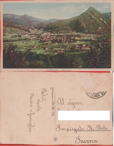 Cartolina garessio - cartolina,