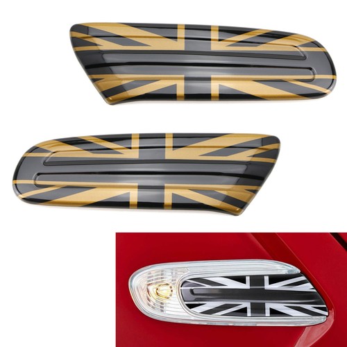 Gold union jack style side - jack,