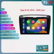 Android 14 Autoradio Per Lancia Ypsilon 2006 - 2020 Navigazione GPS Autoradio