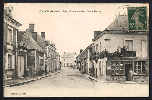 Cpa nouans indre loire - nouans, /indre-et-loire