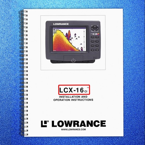 Lowrance lcx 16ci installation - lcx-16ci,