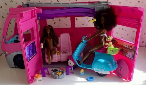 Barbie dream camper van con - dream,